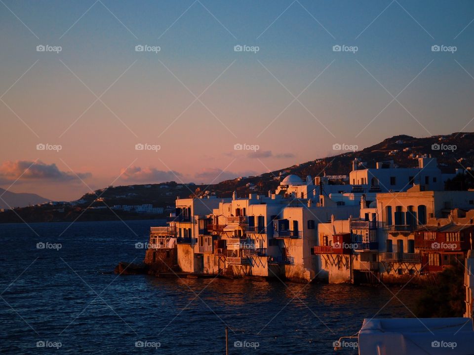 Sunset In Greece, Greek Glow, Greek Sunset, Beautiful Greece