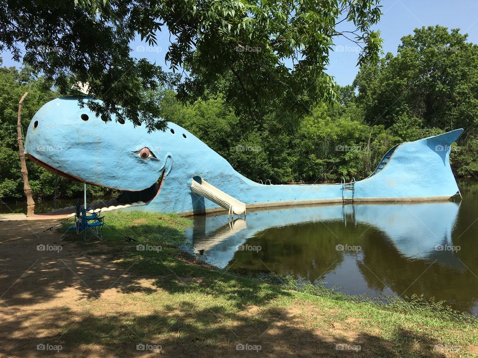 Blue Whale on Route 66