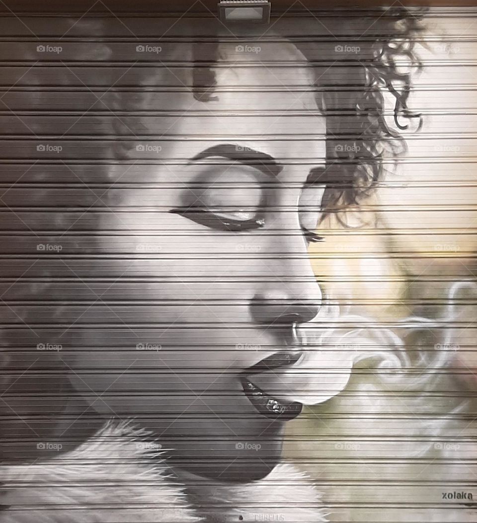 Smoking woman