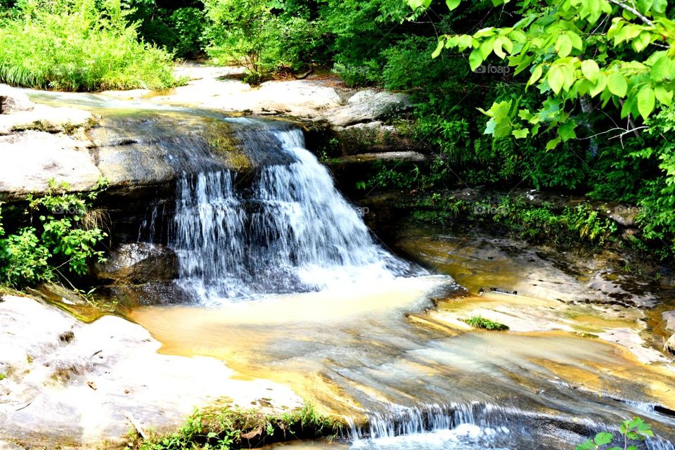 waterfall rocks River trees Hocking Hills State Park Ohio