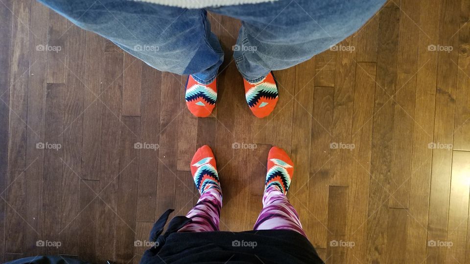 Matching Feet