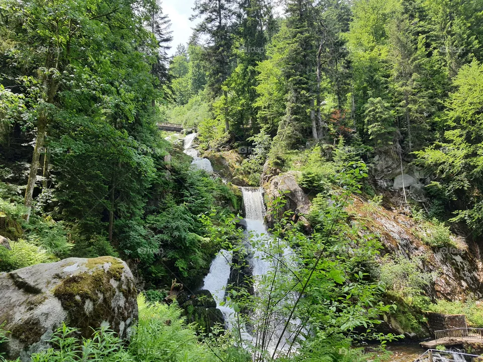 Waterfall Black Forest Germany