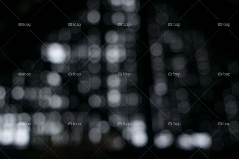 sunlight on the roof gap in the morning