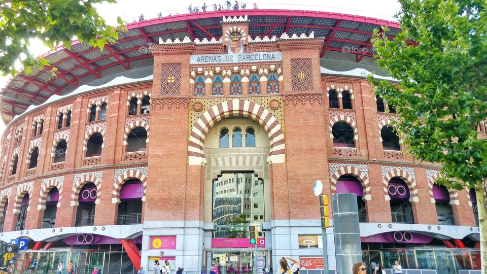 Las Arenas shopping center in Barcelona