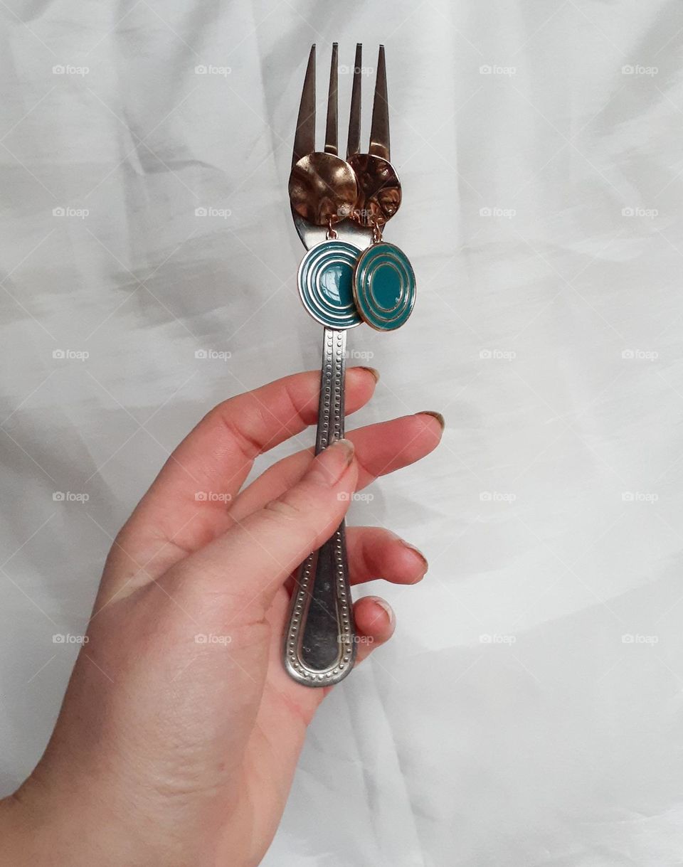 Unusual photo of jewelry