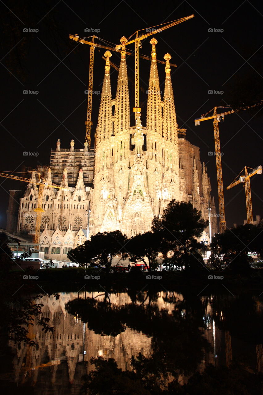 Barcelona night ghosts