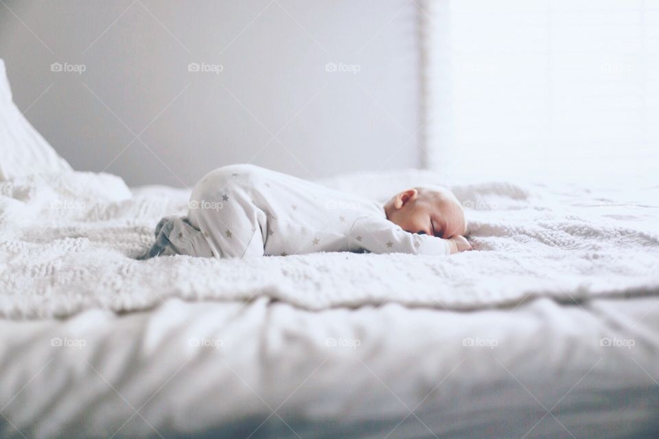 Bed, Bedroom, Girl, Sleep, Blanket