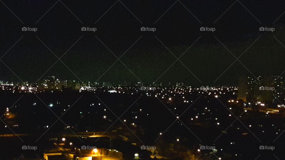 toronto skyline nightview
