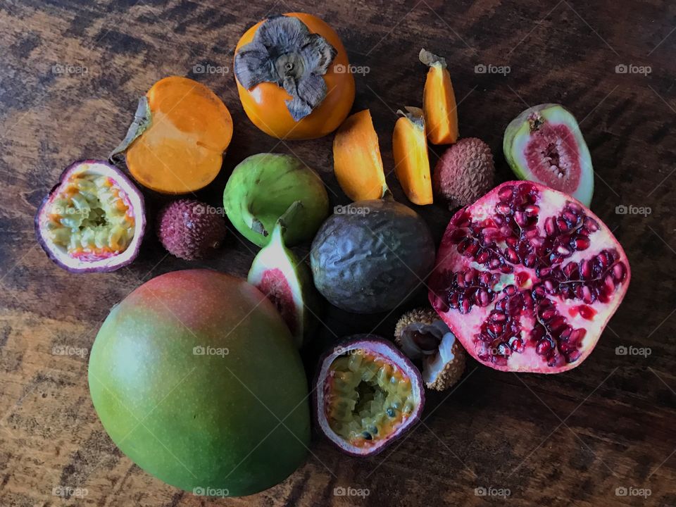 Exotic fruits 