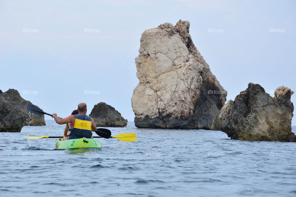 keep in shape with the canoe