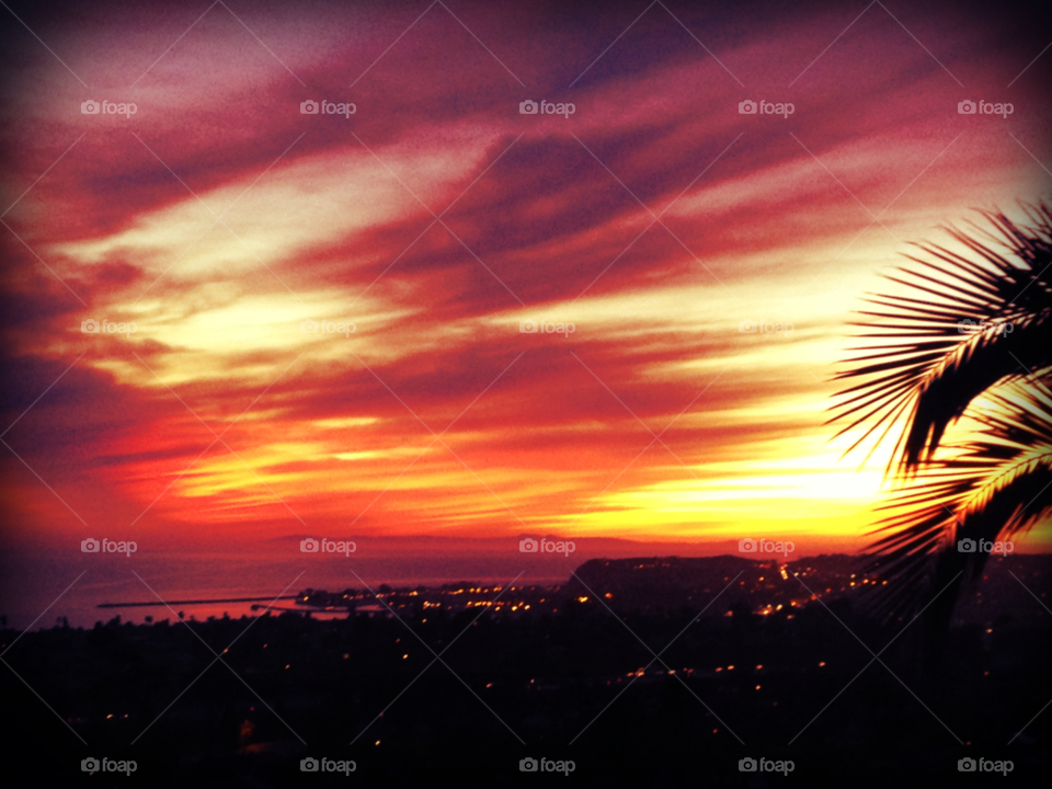 sky sunset sun by itsAus