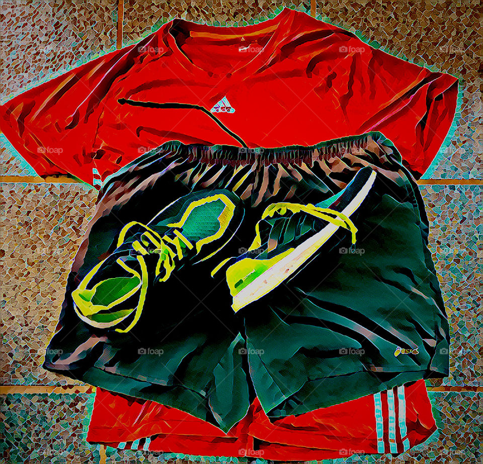 🏃‍♂️ 🇺🇸 Good Morning!  Everything ready to sweat the shirt. Let's go for a good morning jog?  Running is good for your health! / 🇧🇷 Bom dia! Tudo pronto para suar a camisa. Vamos para um bom cooper matinal? Correr faz bem para a saúde! 