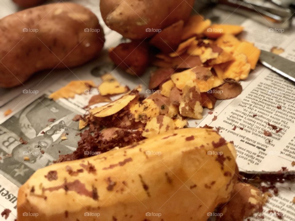 Cooking (Sweet Potato) 