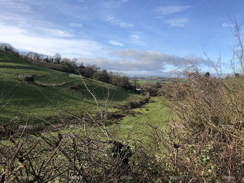 A beautiful winters afternoon in South Devon, great start to 2019.