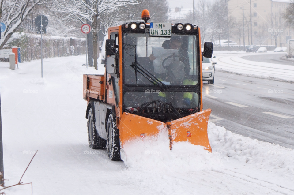 h snow winter street by lexlebeur