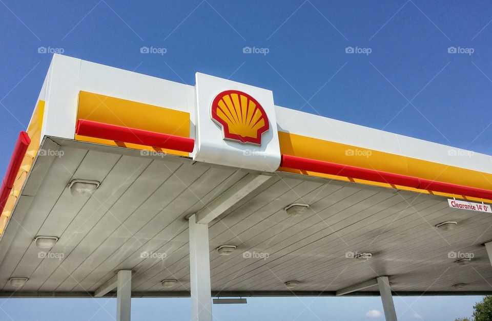 Shell Station Sign