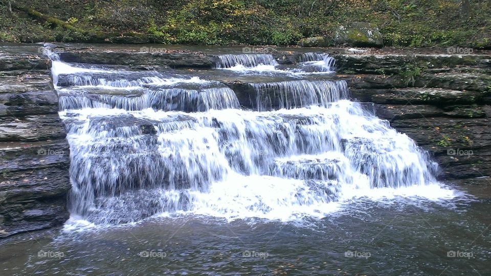Water, Waterfall, River, Cascade, Nature
