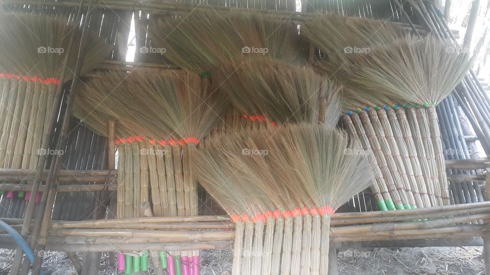 Broom grass from thailand
