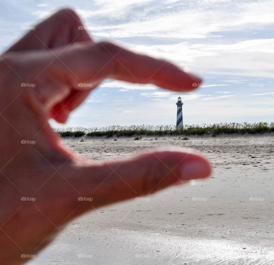 Cape Hatteras lighthouse. I always thought it was much bigger!