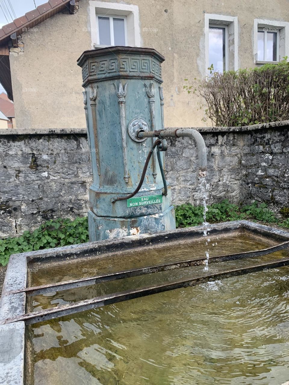 Old water fountain