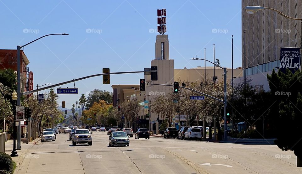 Fox Theater in Downtown Pomona