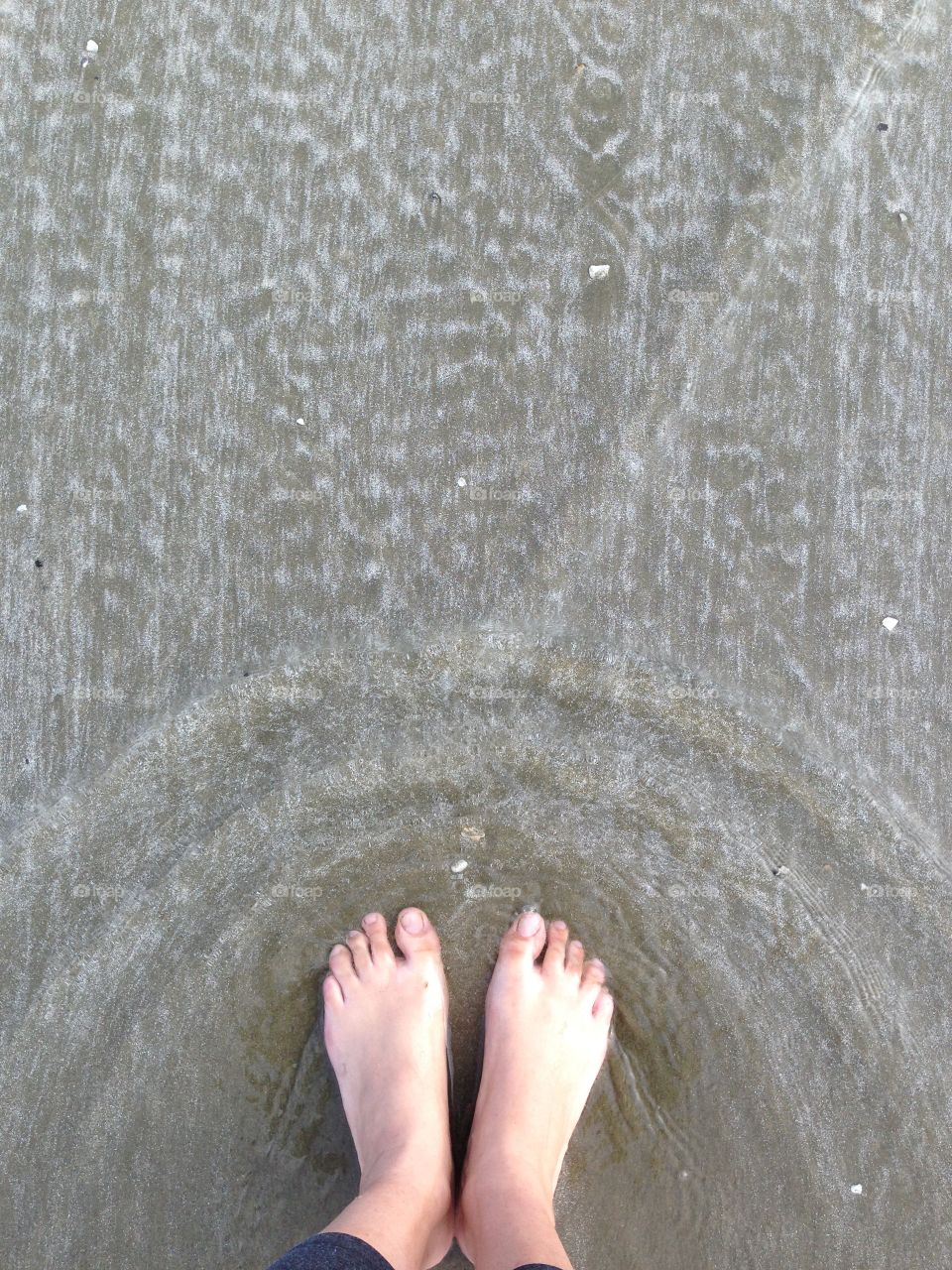 Sand of Long Beach