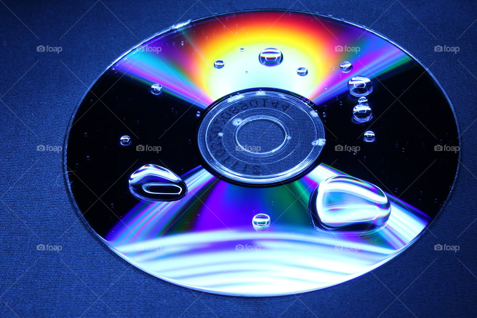 disc with water
