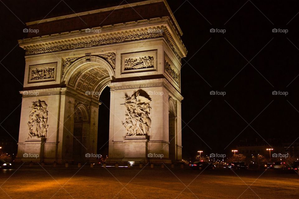 Monuments at Paris