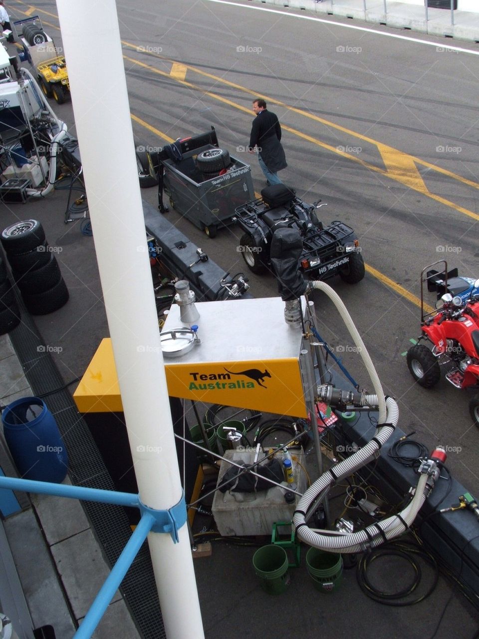 ChampCar Team Australia At Circuit Assen.