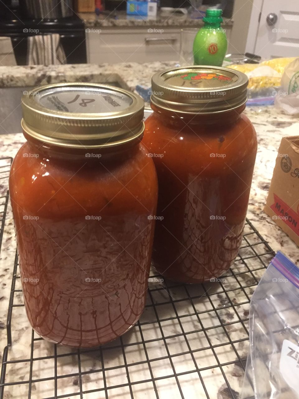 Homemade tomatoe sauce 