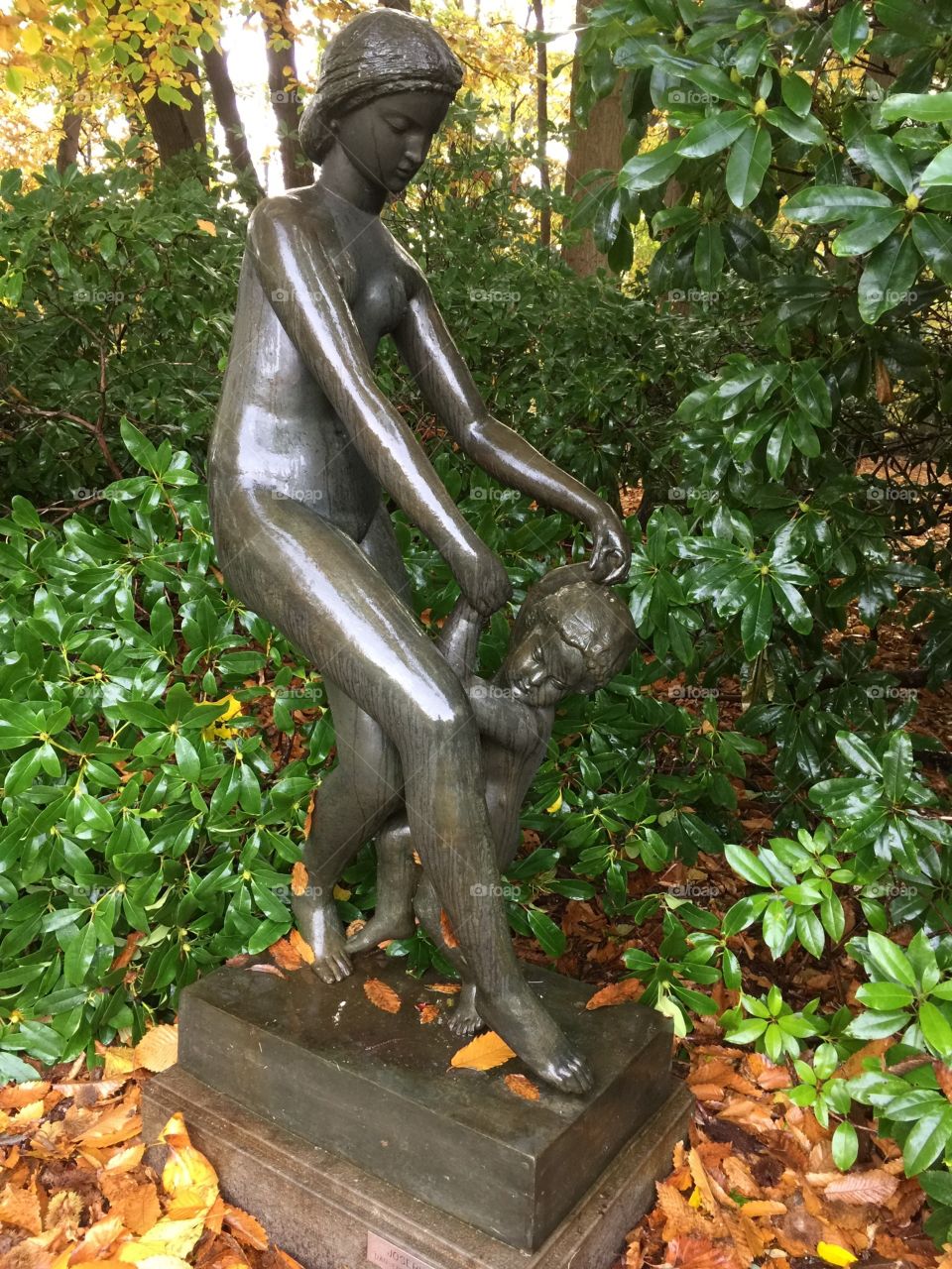 Art in Middelheim museum in Antwerp