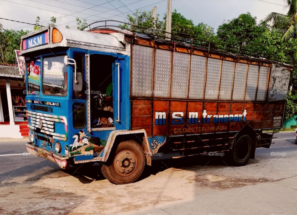 Old Srilankan Truck