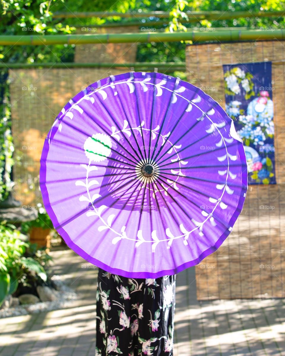Japanese umbrella 