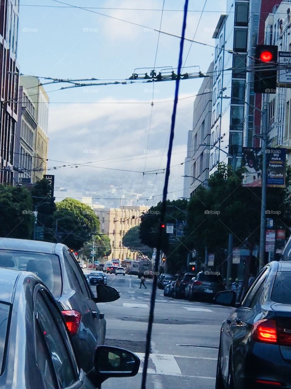 Art and view in San Francisco 