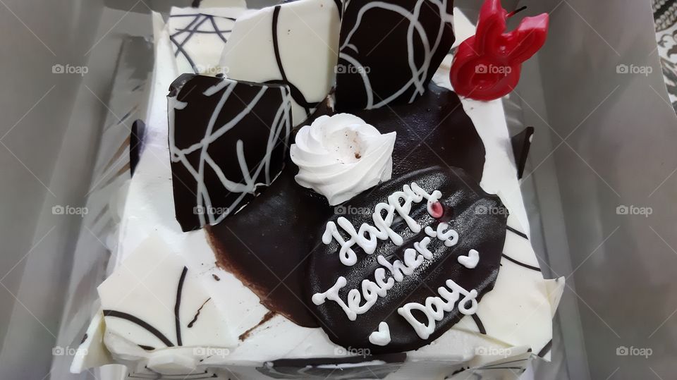 Happy Teachers Day on My Cake