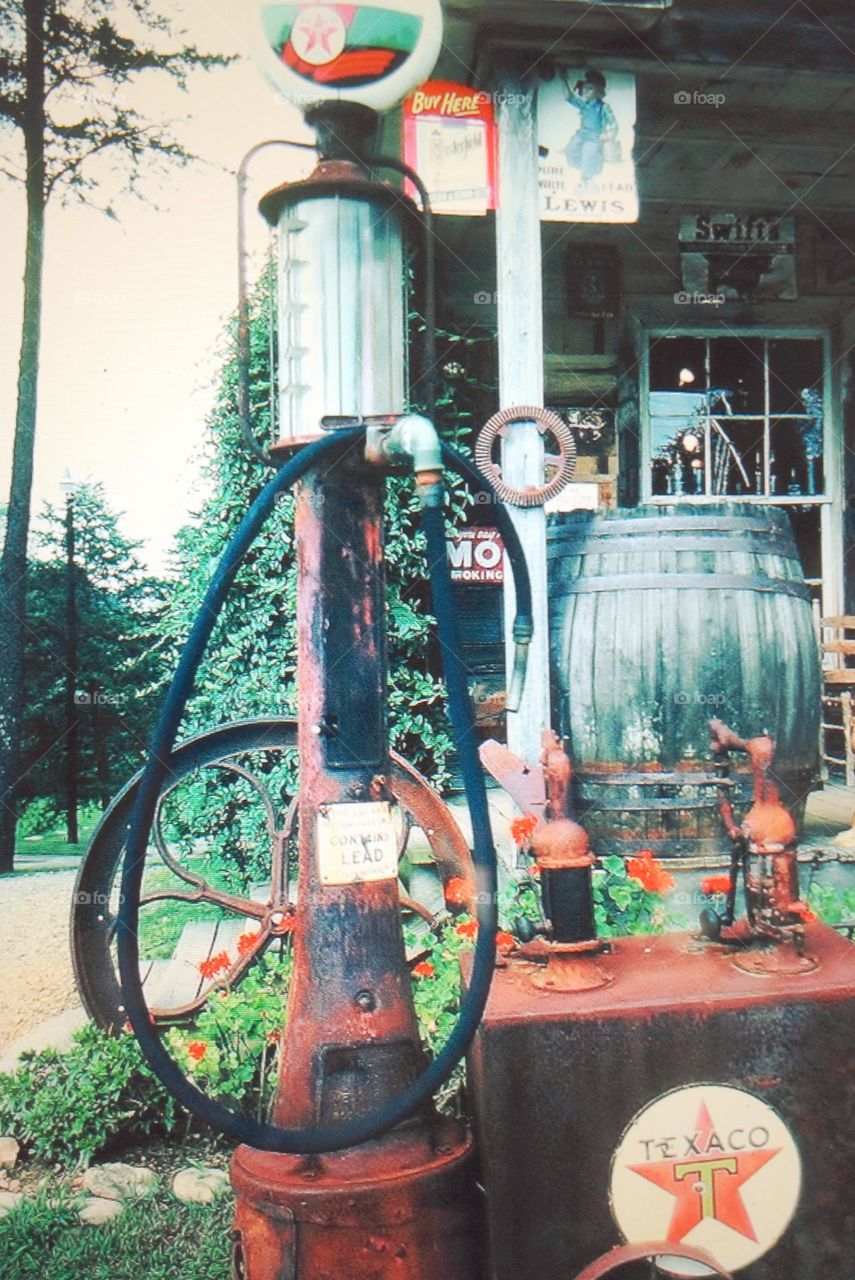 Vintage Texaco Gas Pump. Vintage Texaco Gas Pump