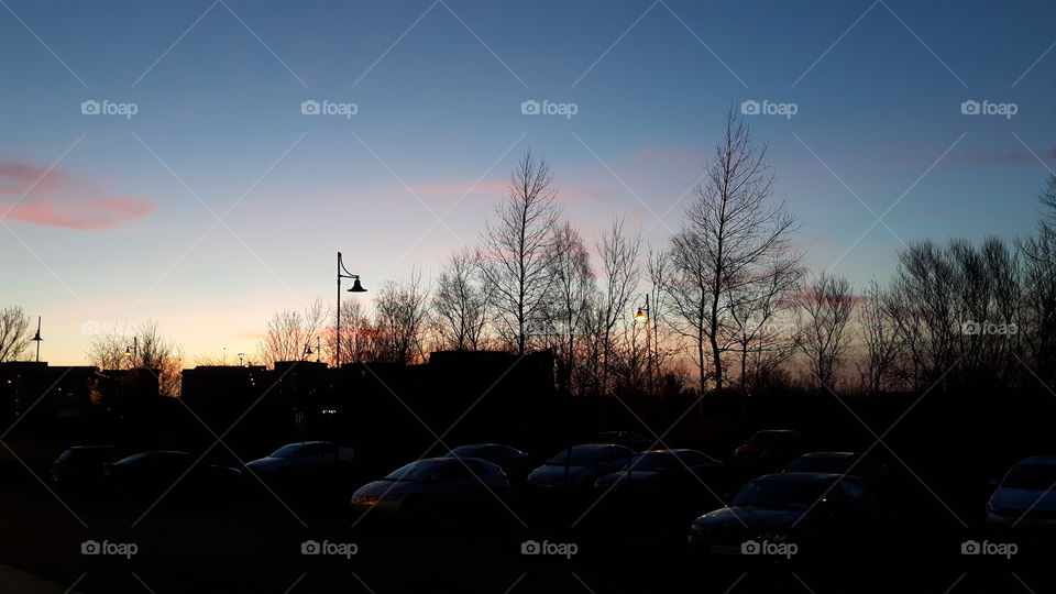 Dublin spring evening