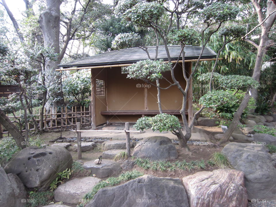 Asakusa Kannon. Sensoji Buddhist Temple and Gardens. Tokyo, Japan.