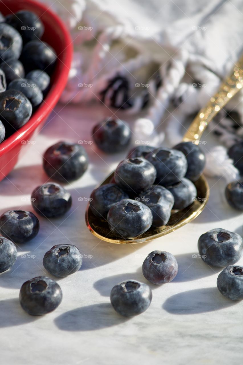 Blueberries from the garden 