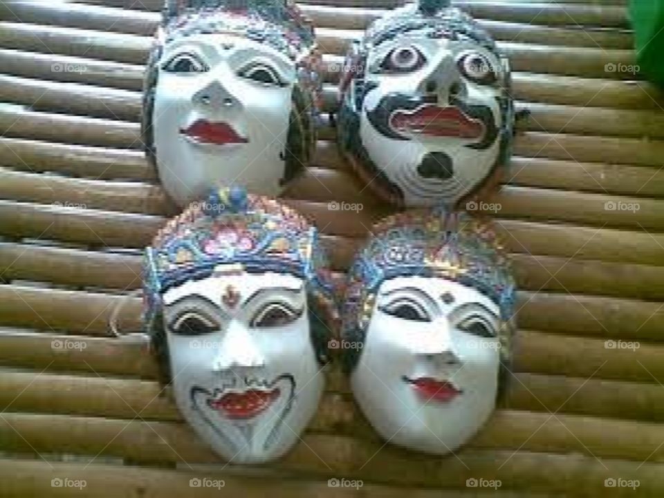 the mask from malang city indonesia