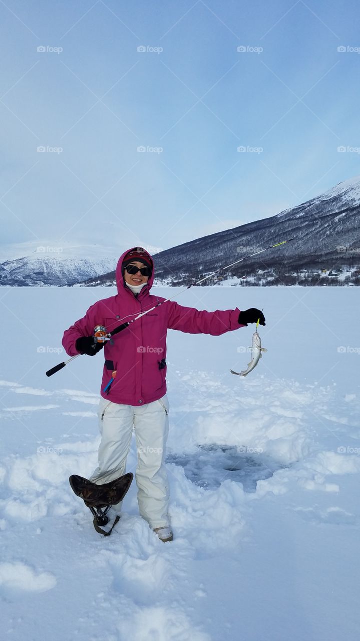 Ice fishing!