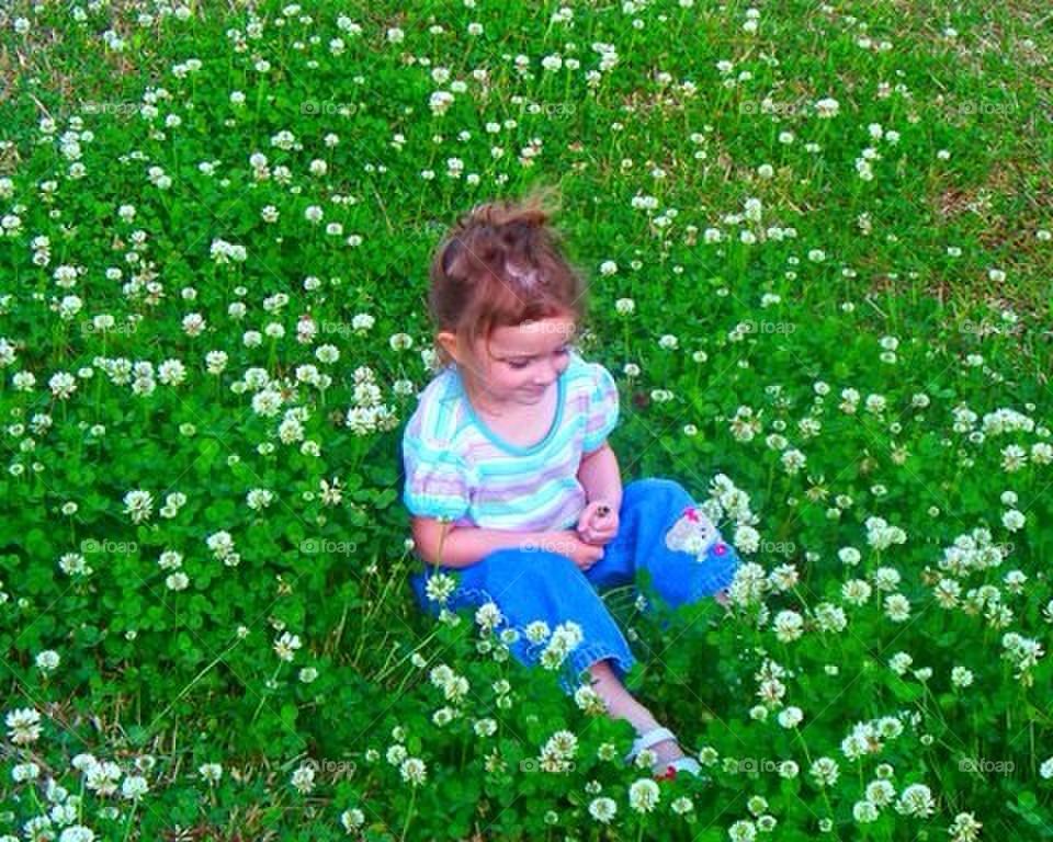 Sweet Girl in the Clovers