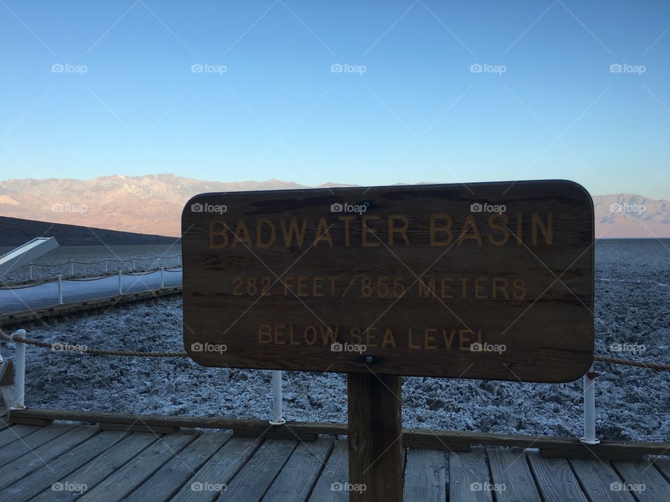 Badwater Basin, Death Valley California