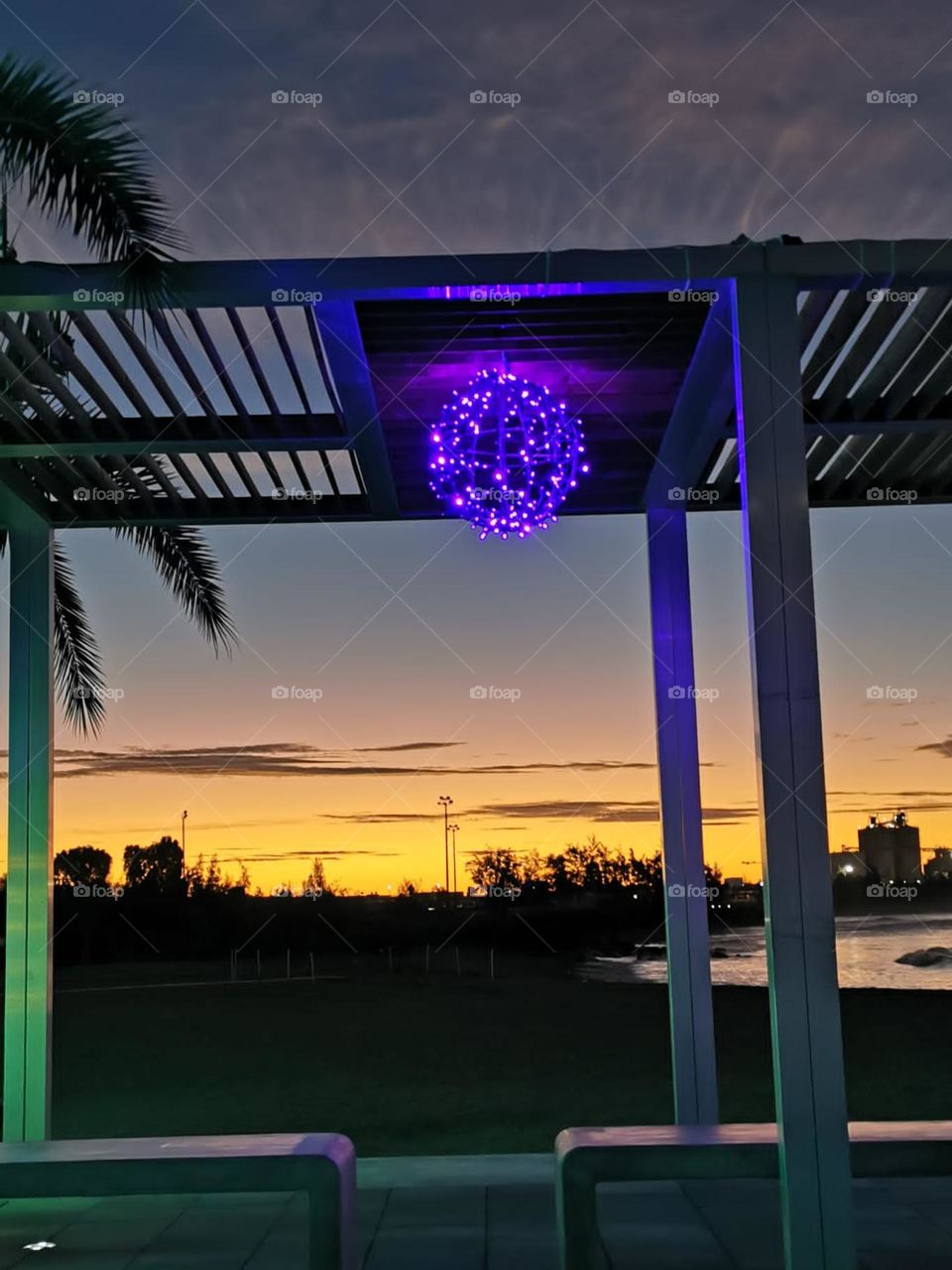 amanecer color  magenta