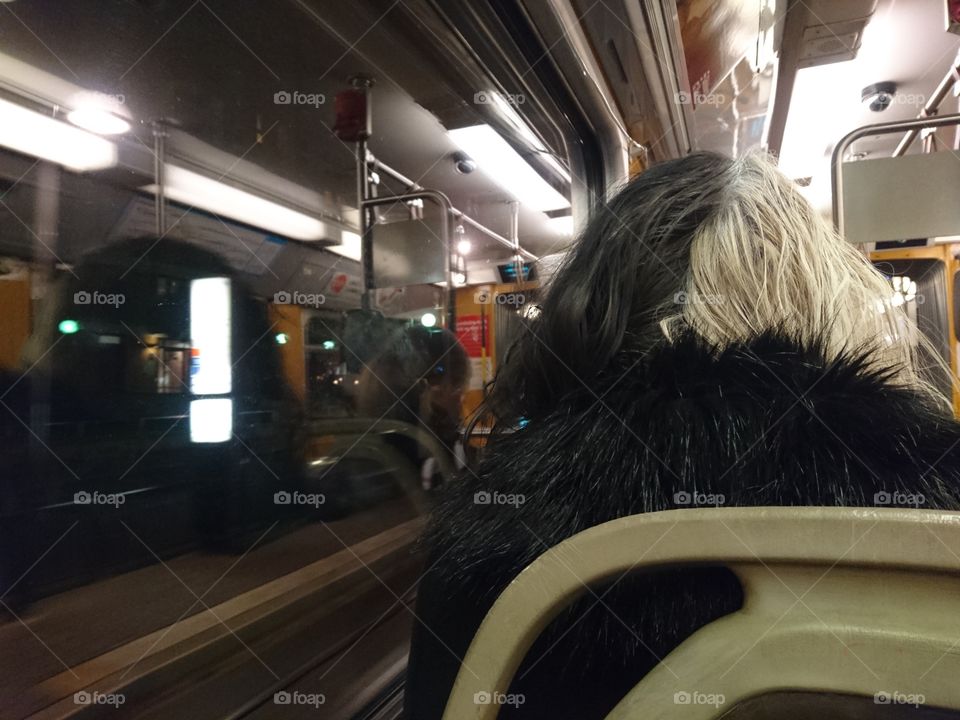 Cruella in the Tram