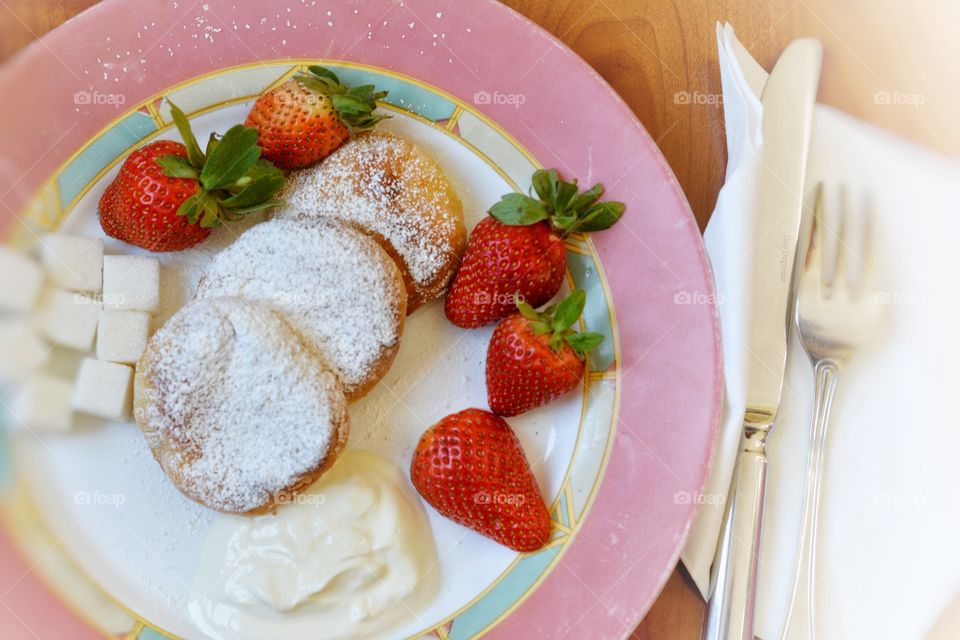 Breakfast, No Person, Food, Delicious, Cream