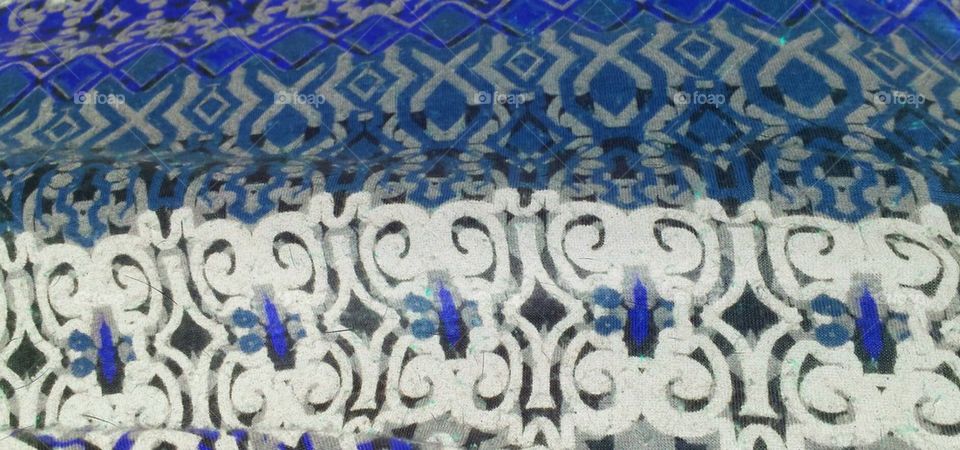 Blue pattern