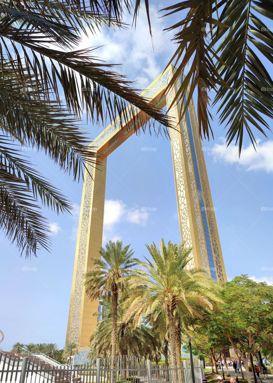 The Dubai Frame, Stunning Architectural Marvel in Dubai, United Arab Emirates