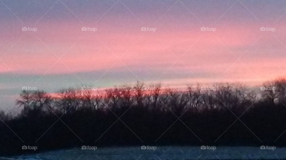 No Person, Sunset, Landscape, Water, Evening