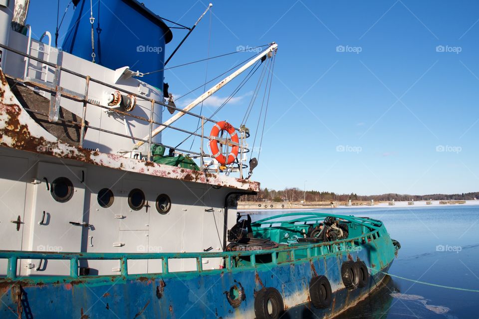 the tugboat Igor Pernå, Norrtälje , Sweden 